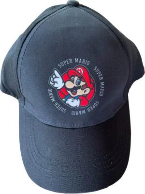 Super Mario Baseball Cap Basecap blau