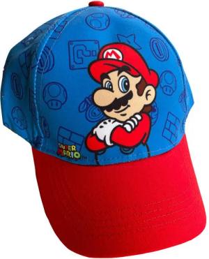 Super Mario Baseball Cap Basecap blau