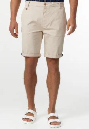 Indicode Chinoshorts Creel aus elastischer Baumwoll-Qualität