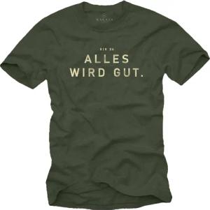 MAKAYA Print-Shirt Sprüche Herren > Bin