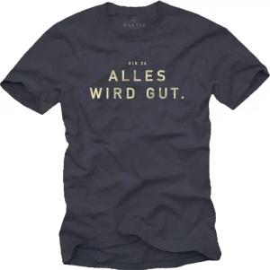 MAKAYA Print-Shirt Sprüche Herren > Bin