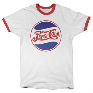Pepsi Co T-Shirt Retro Logo Ringer