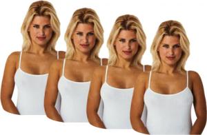 TEXEMP Spaghettitop 2 bis 6 Damen