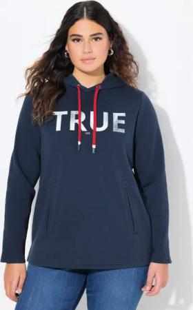 Ulla Popken Sweatshirt Hoodie True Kapuze