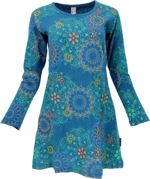 Guru-Shop Midikleid Besticktes Boho chic Minikleid,