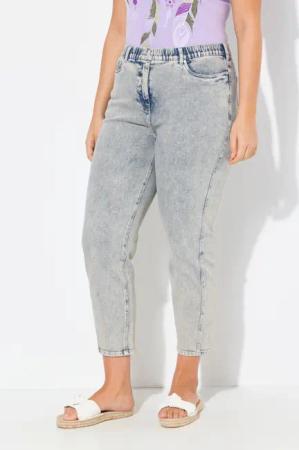 Ulla Popken Regular-fit-Jeans Mom-Jeans konisches Bein