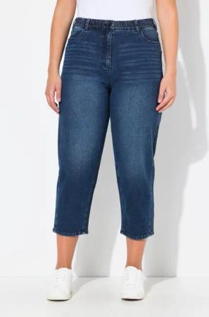 Ulla Popken Regular-fit-Jeans Mom-Jeans konisches Bein
