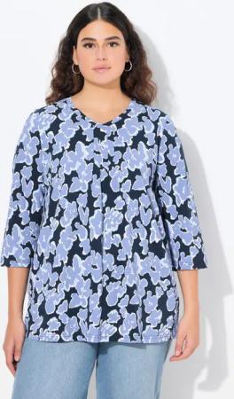 Ulla Popken Longsleeve Shirt bedruckt A-Linie
