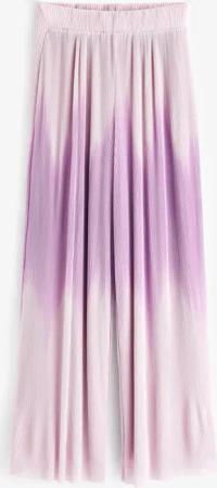 Next Stoffhose Plissierte Hose mit weitem