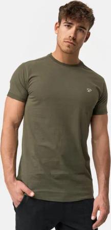 Indicode T-Shirt Kloge mit dezentem Label-Detail