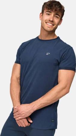 Indicode T-Shirt Kloge mit dezentem Label-Detail