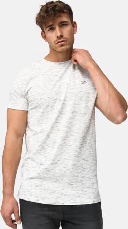 Indicode T-Shirt Kloge mit dezentem Label-Detail