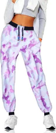 RMK Jogginghose Damen Sporthose Freizeithose Rosen