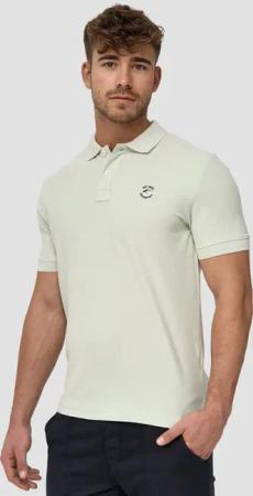 Indicode Poloshirt Wadim mit feiner Logo-Stickerei