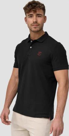 Indicode Poloshirt Wadim mit feiner Logo-Stickerei