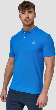 Indicode Poloshirt Wadim mit feiner Logo-Stickerei