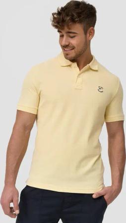 Indicode Poloshirt Wadim mit feiner Logo-Stickerei