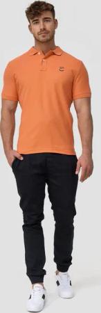 Indicode Poloshirt Wadim mit feiner Logo-Stickerei