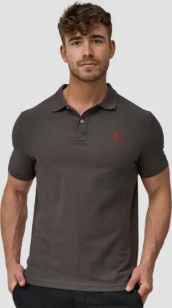 Indicode Poloshirt Wadim mit feiner Logo-Stickerei
