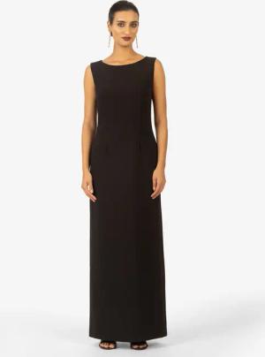 Kraimod Abendkleid mit Rückenschlitz und Rundhals