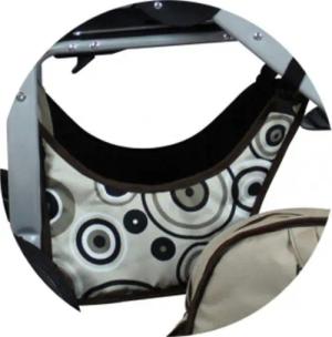 bergsteiger Kinderwagen-Tasche Capri Einkaufskorb, Ersatztasche für