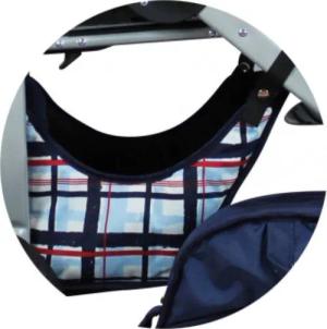 bergsteiger Kinderwagen-Tasche Capri Einkaufskorb, Ersatztasche für