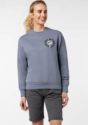SUBLEVEL Sweatshirt Damen Pullover langarm mit