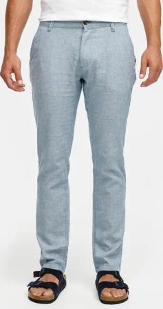 Indicode Leinenhose INGuy moderne Stretchhose mit