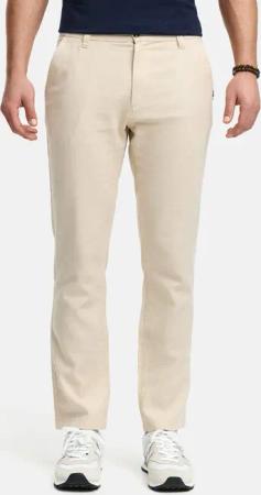 Indicode Leinenhose INGuy moderne Stretchhose mit