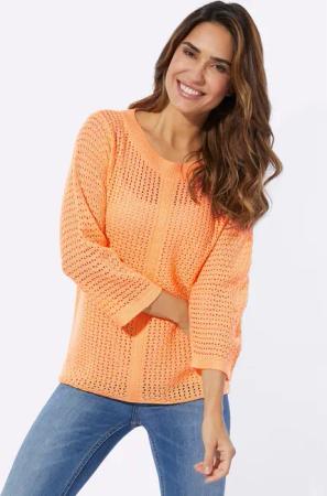 Sieh an! Strickpullover Ajourpullover