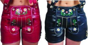 Fuente Leather Wears Trachtenhose Damen Lederhose