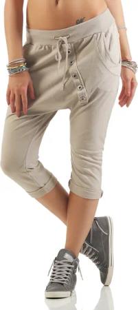Mississhop Caprihose Damen Capri Hose Boyfriend
