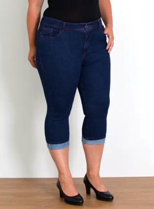 ESRA Caprijeans Capri Jeans Damen High