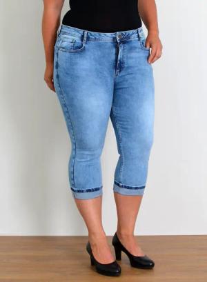 ESRA Caprijeans Capri Jeans Damen High