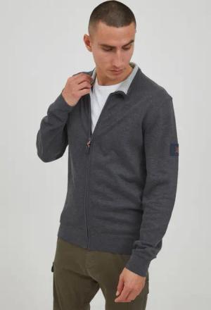 Indicode Sweatjacke IDArcelio Sweatjacke mit Stehkragen