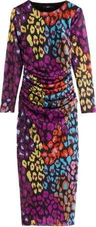 Next Maxikleid Mesh-Maxikleid mit langen Ärmeln