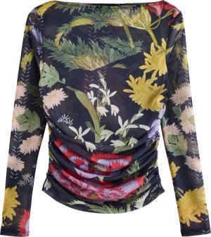 Next Langarmshirt Kew Collection gerafftes Langarmoberteil