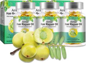 ALIVER Haaröl Amlaöl mit Keratin Haarwachstum
