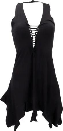 Guru-Shop Midikleid Pixi Minikleid, Goa Kleid