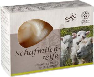 Saling Handseife Schafmilchseife - Schaf weiß