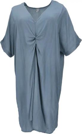 Guru-Shop Midikleid Lockeres Oversize Kaftankleid, Plus