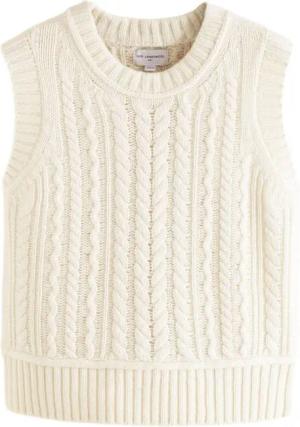 Next Stricktop Premium-Pullunder mit Zopfmuster aus