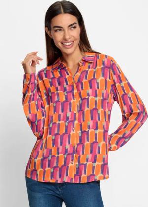 heine Klassische Bluse Druckbluse