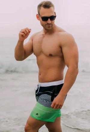 GUGGEN Mountain Badeshorts Badeshorts Badehose Herren