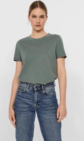 Vero Moda T-Shirt VMPaula (1-tlg) Plain/ohne