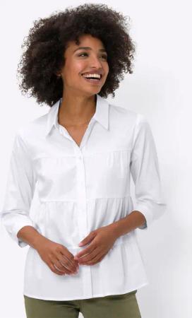 heine Klassische Bluse Langarmbluse