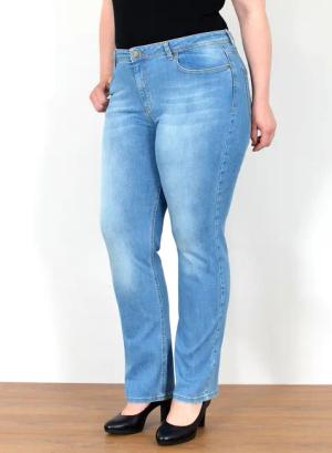 ESRA Straight-Jeans Straight Fit Jeans Damen
