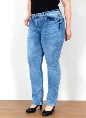 ESRA Straight-Jeans Straight Fit Jeans Damen