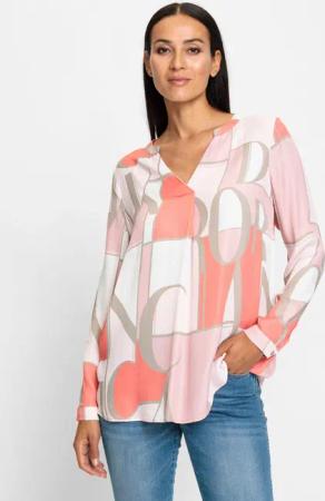 heine Klassische Bluse Druckbluse