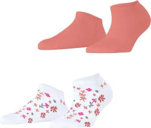 Esprit Sneakersocken Spring Flowers 2-Pack (2-Paar)